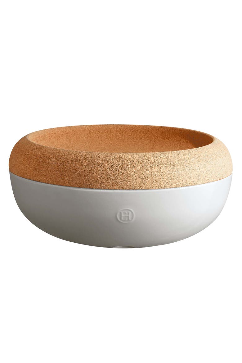 Large Food Storage Bowl, 14.1-Inch, Main, color, Creme