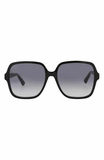 Gucci 58mm Square Sunglasses