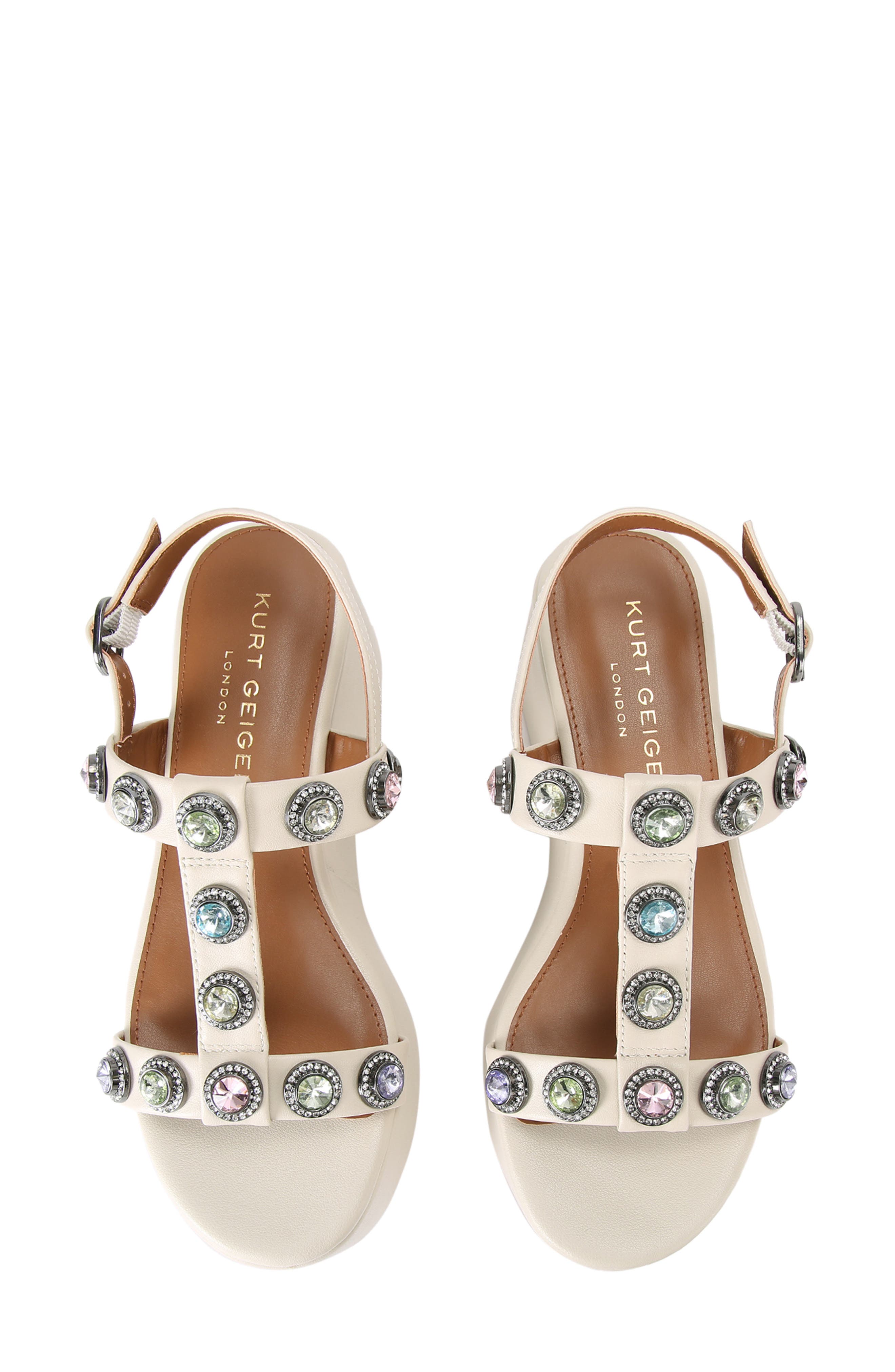 Kurt Geiger London Octavia Slingback Platform Sandal, Alternate, color, 