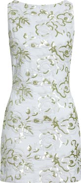 Siedrés Scarlett Sequin Embroidered Minidress