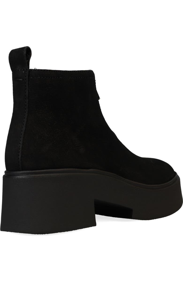Eileen Fisher Orion Zip Platform Bootie, Alternate, color, Black