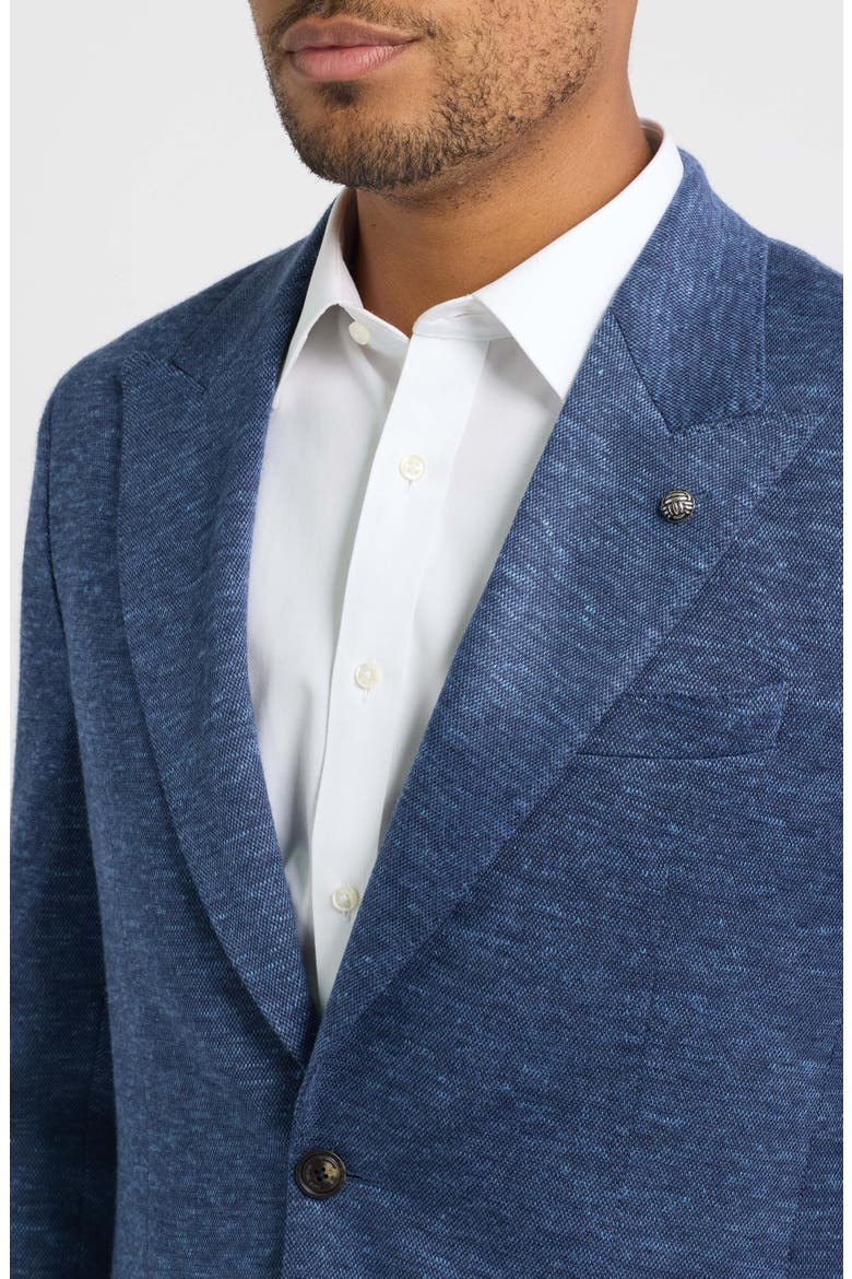 Harvey Knit Sport Coat, Alternate, color, BLUE