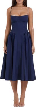 HOUSE OF CB Samaria Corset Fit & Flare Dress