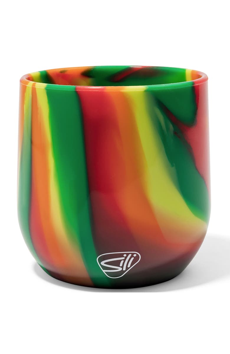 Silipint Stemless Wine Glasses 12oz, Alternate, color, Multicolored