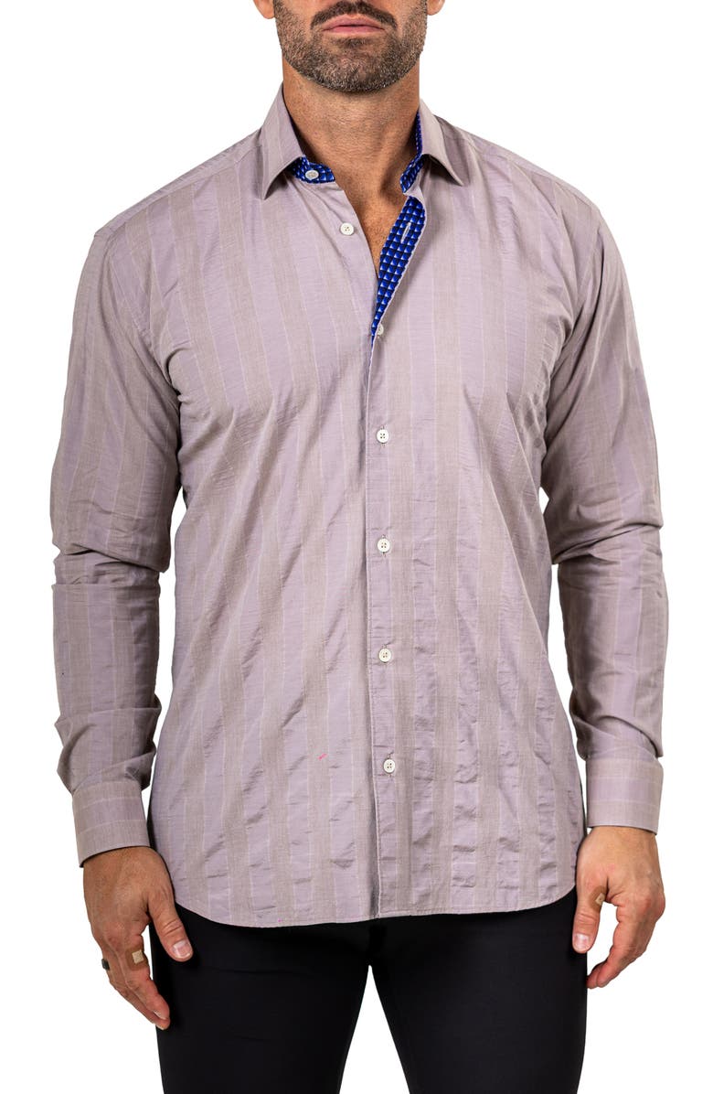 Maceoo Fibonacci Marthy Contemporary Fit Button-Up Shirt, Main, color,