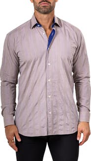 Maceoo Fibonacci Marthy Contemporary Fit Button-Up Shirt