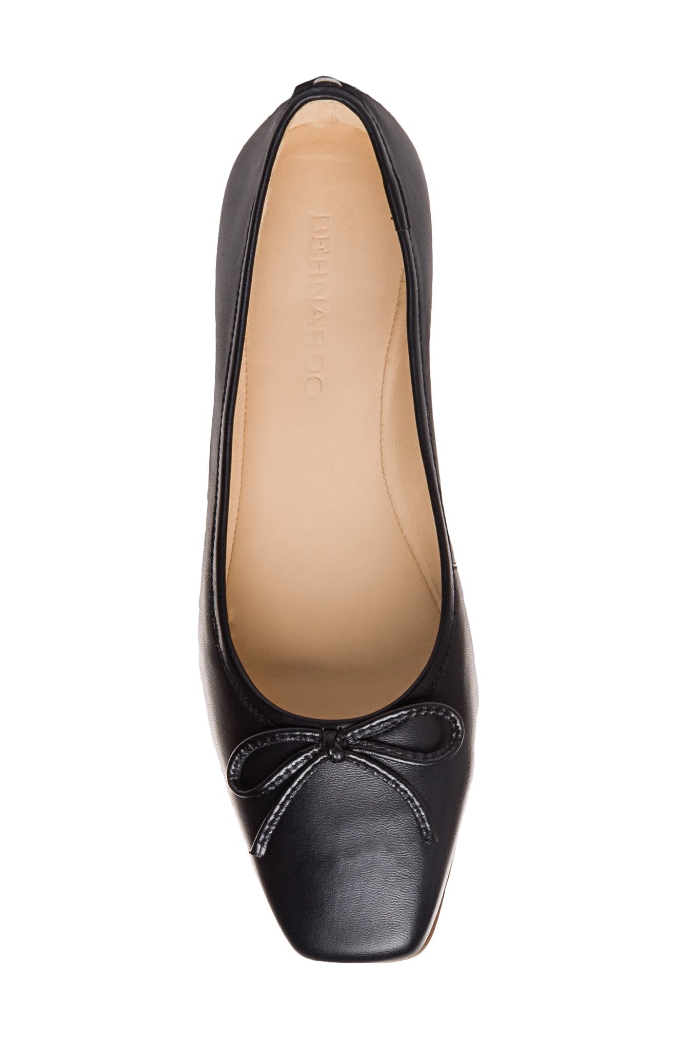Bernardo Footwear Square Toe Ballet Flat, Alternate, color, 