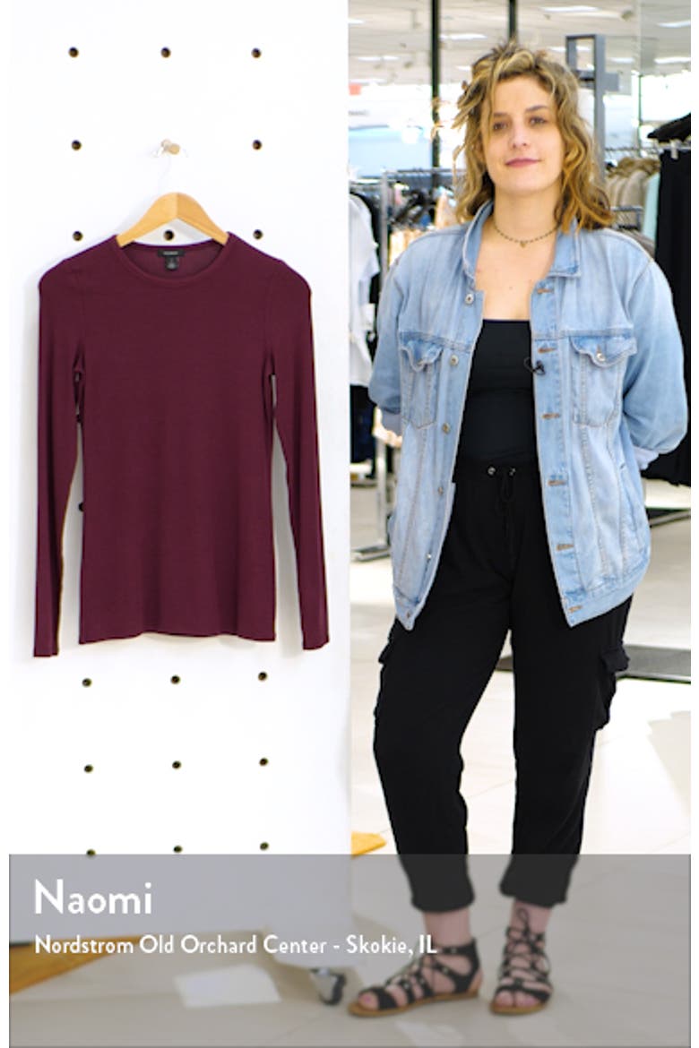 Skivvy Fine Rib Crewneck Tee video