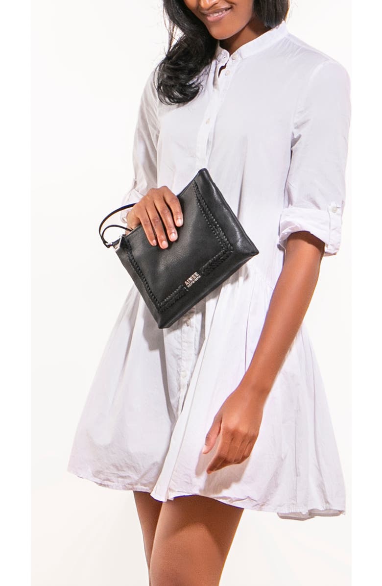 Aimee Kestenberg Vibes Leather Wristlet, Alternate, color,