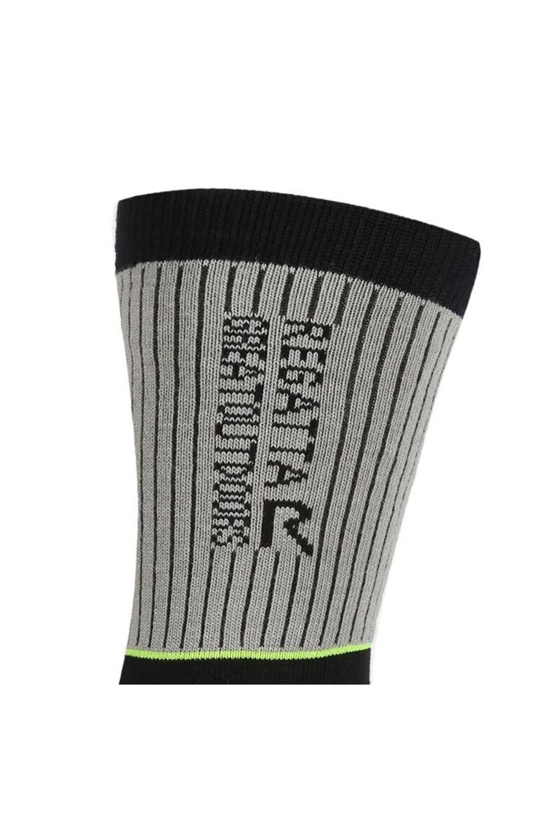 Samaris 2 Season Socks, Alternate, color, Dark Steel and Electric Lime