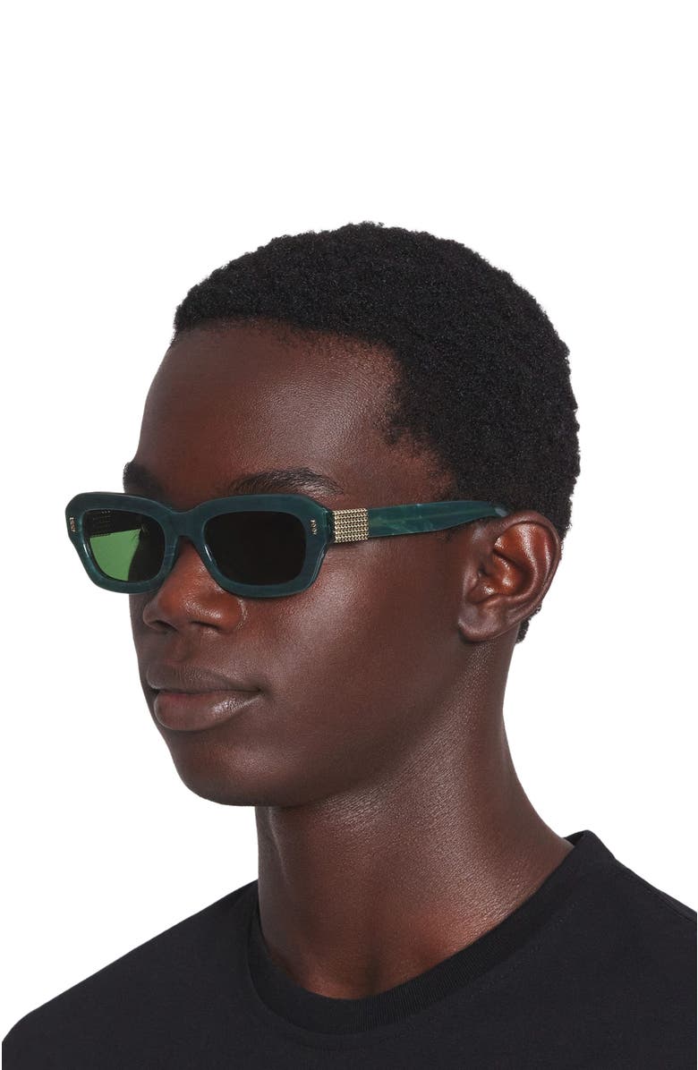 Lanvin Concerto Sunglasses, Alternate, color, Jade