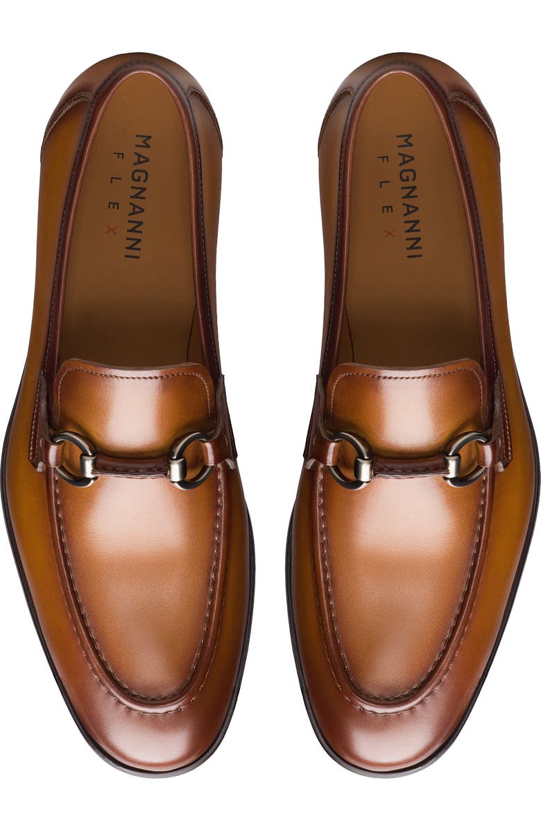 Magnanni Magico Bit Loafer, Alternate, color, Cuero