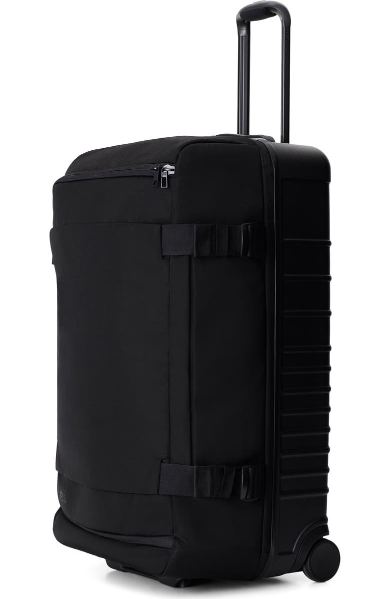 Béis The Pro Rolling Duffle Check-In, Alternate, color, Black