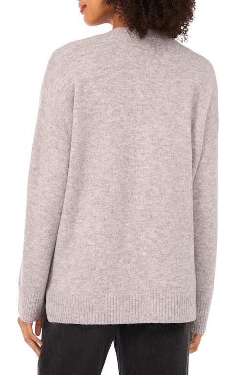 Halogen ® Cozy V-neck Cardigan In Gray