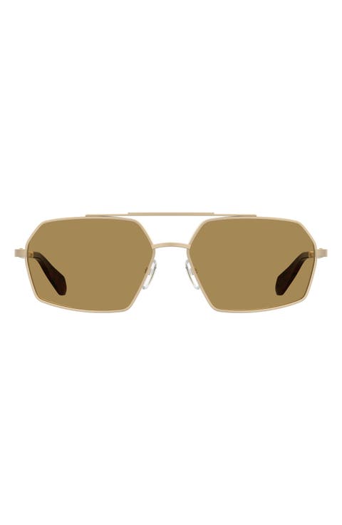 60mm Square Sunglasses