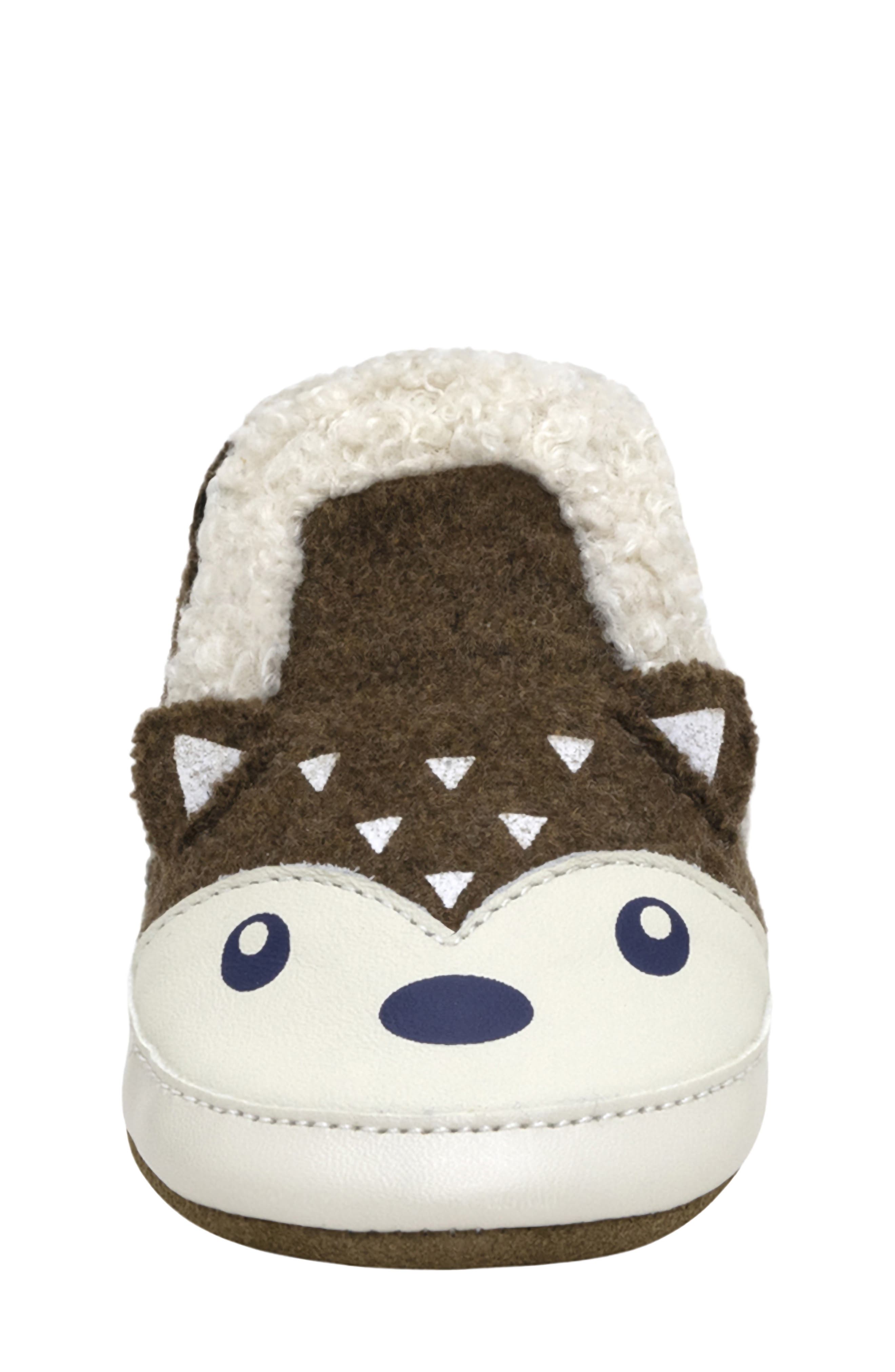 Robeez<sup>®</sup> Brave Fox Slip-On Sneaker, Alternate, color, Camel