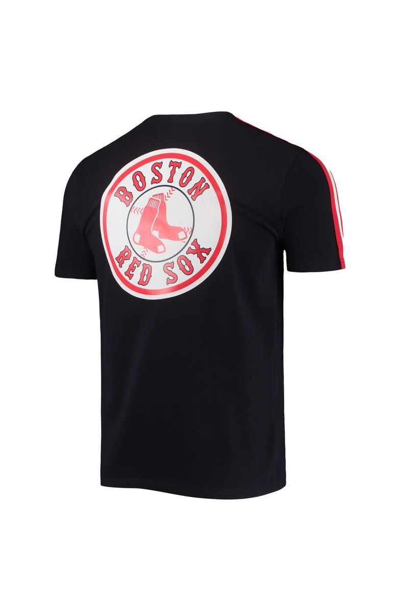 PRO STANDARD Men's Pro Standard Navy/Red Boston Red Sox Taping T-Shirt, Alternate, color, 