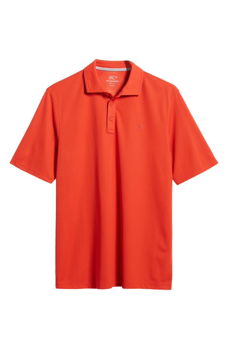 Johnston & Murphy XC4 Cool Degree Performance Polo, Alternate, color, Red