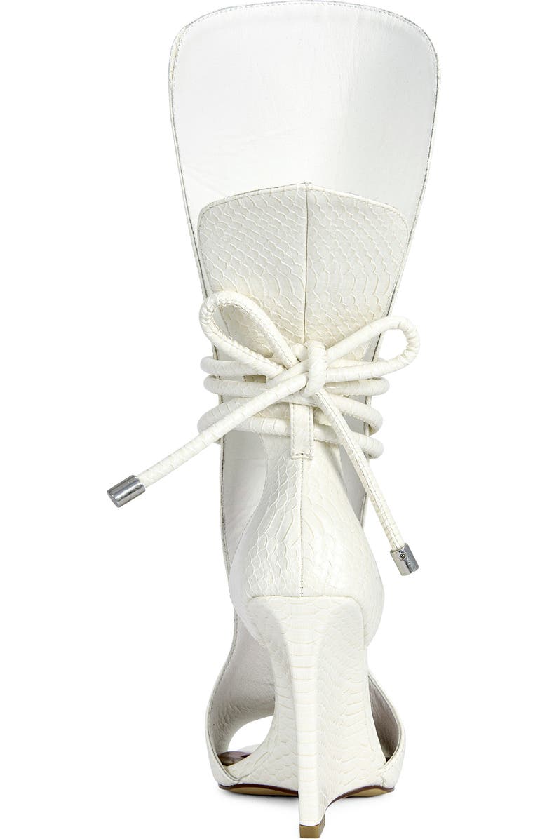 AZALEA WANG Douma Wedge Sandal, Alternate, color, White