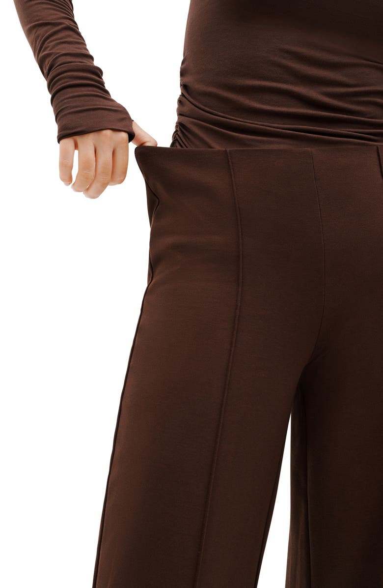 Marcella Gina Ponte Knit Pull-On Pants, Alternate, color,