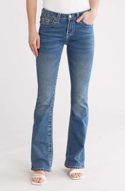 Becca Big T Bootcut Jeans (Medium Wintry)
