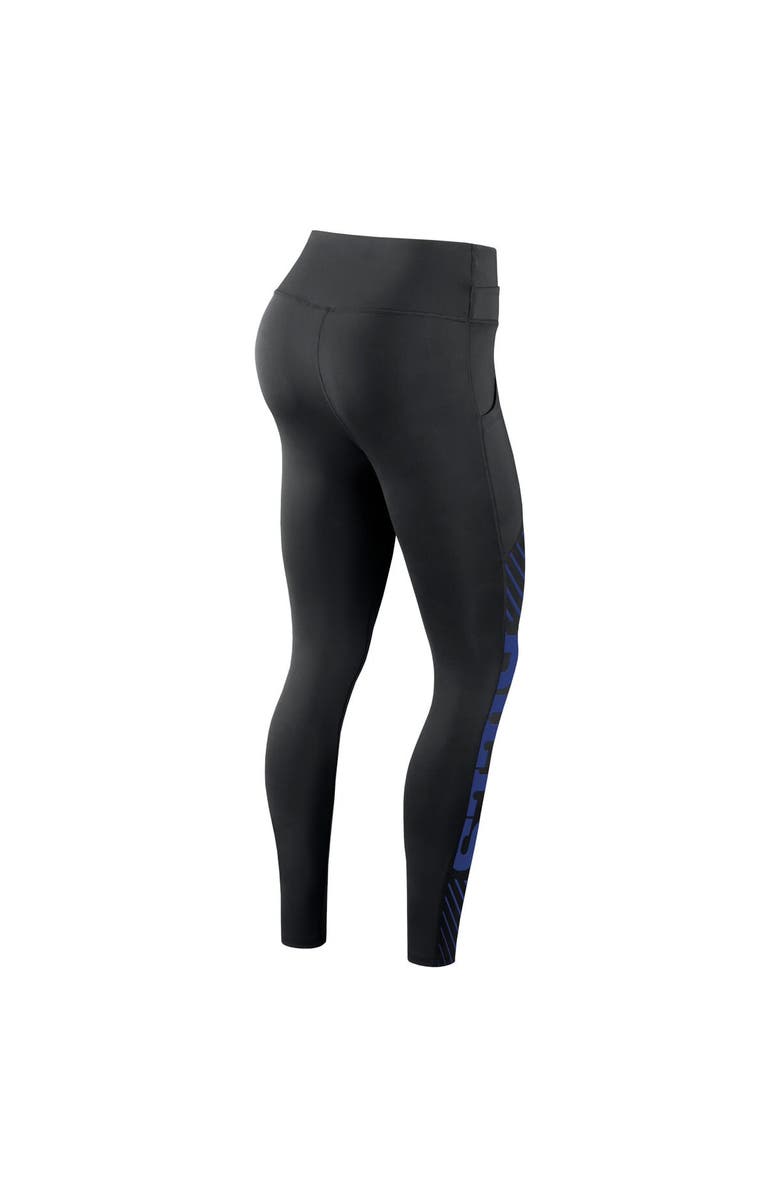 Nike Women's Nike Black Buffalo Bills Yard Line Crossover Leggings, Alternate, color, 