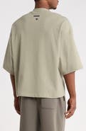 Fear of God Essentials New England Patriots Merch Oversize Cotton Graphic T-Shirt