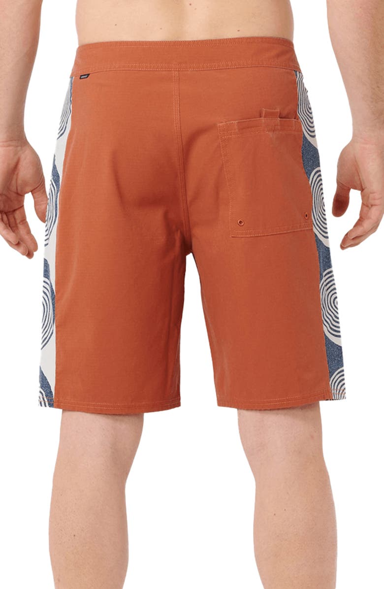 Rip Curl Mirage Sideways Board Shorts, Alternate, color, Baked Clay