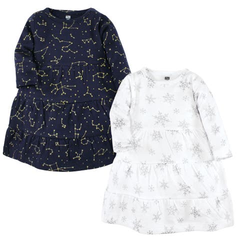 Two Pack of Long-Sleeve Dress (Toddler, Little Kid & Big Kid)