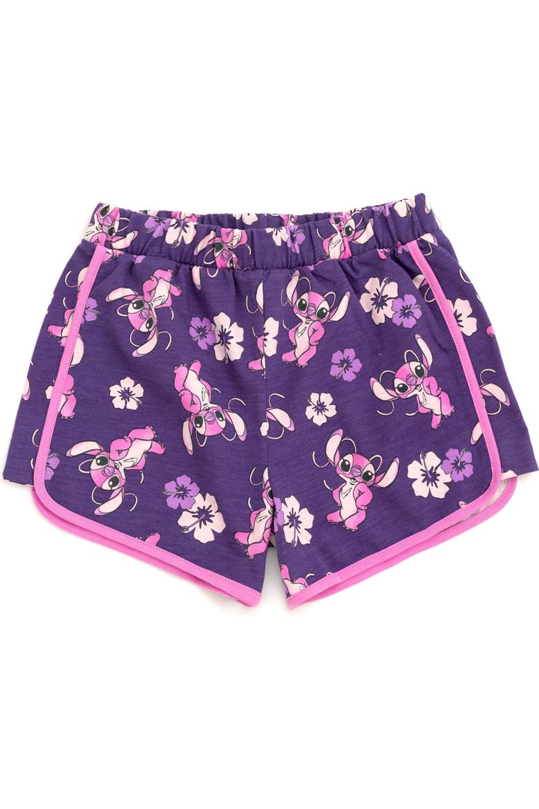 Cosplay Tank Top & Shorts Set, Alternate, color, Pink Purple Angel
