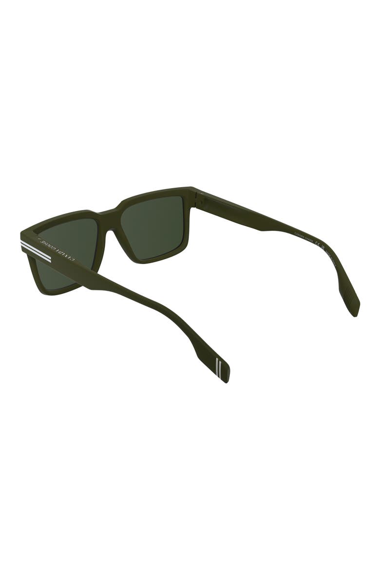 59mm Modified Rectangular Sunglasses, Alternate, color, MATTE KHAKI