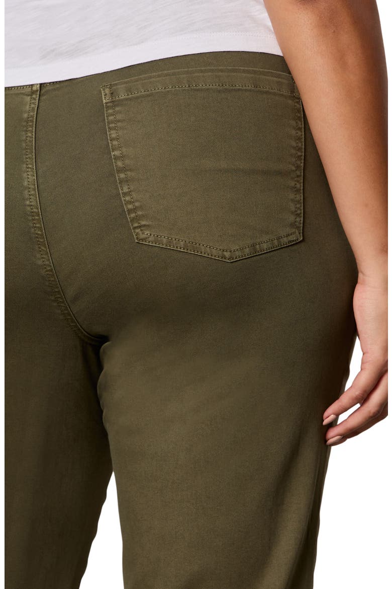 Retreat Mid Rise Crop Straight Leg Utility Pants, Alternate, color, BURNT OLIVE GREEN