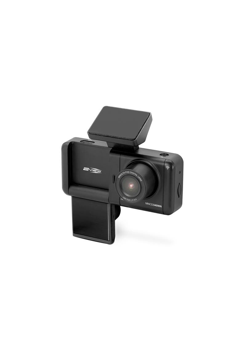 MNCD340WN 2View-2Ch 1080P Dash Cam, Main, color, Black