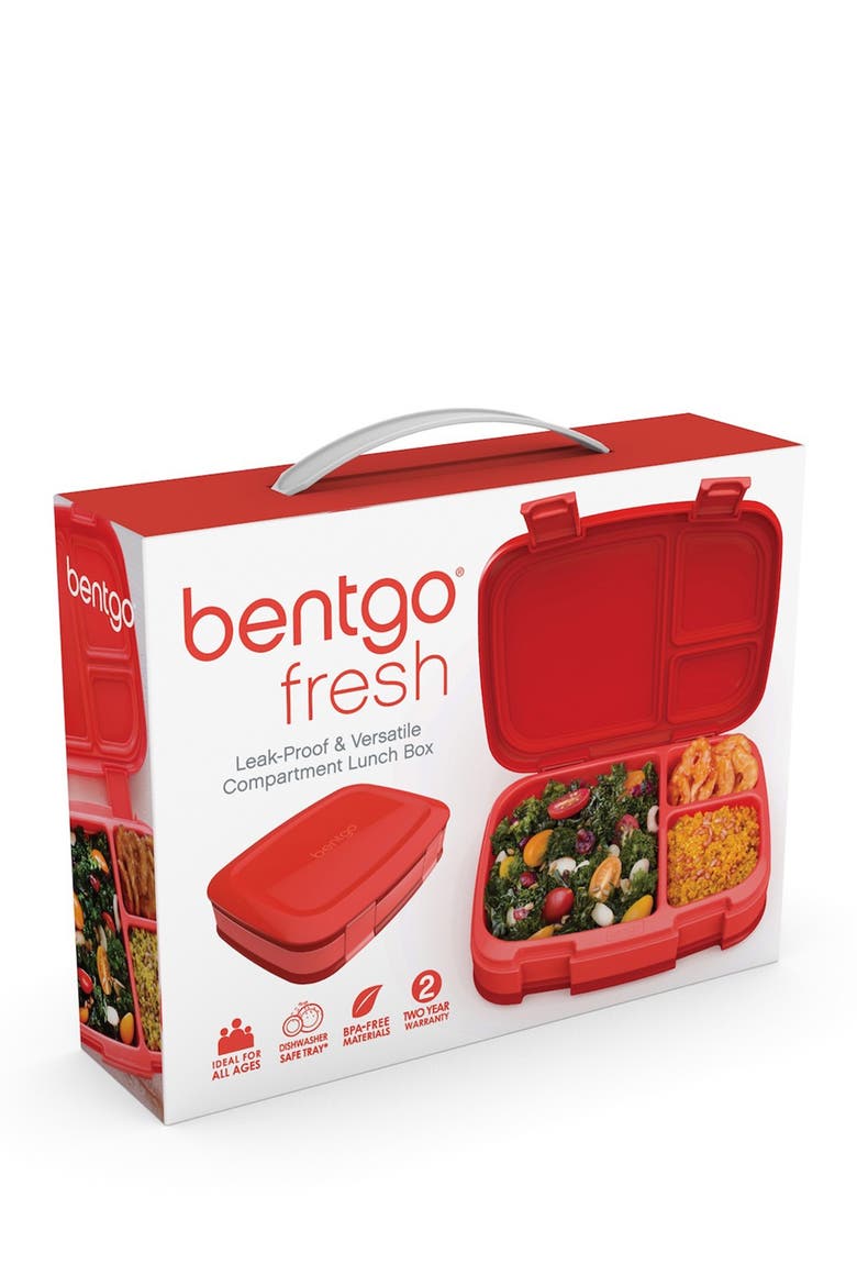 Fresh Leakproof Lunch Box - Red, Alternate, color, RED