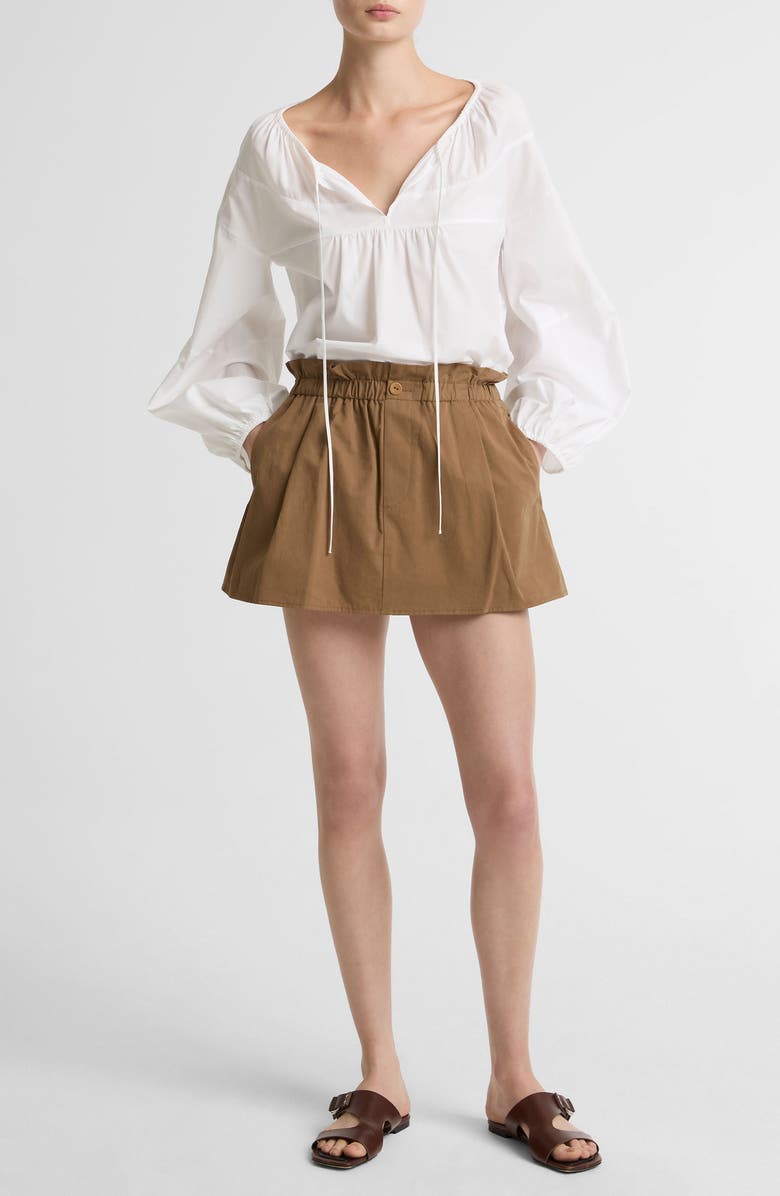 Vince Mid Rise Pull-On Skort, Alternate, color, Almondine