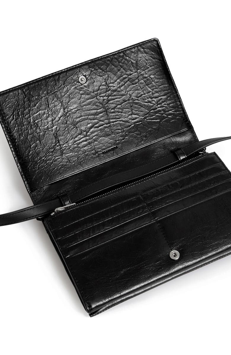 AllSaints Fetch Leather Bag, Alternate, color,