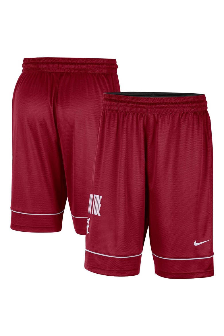 Men's Nike Crimson Alabama Crimson Tide Fast Break Performance Shorts, Main, color, Crimson