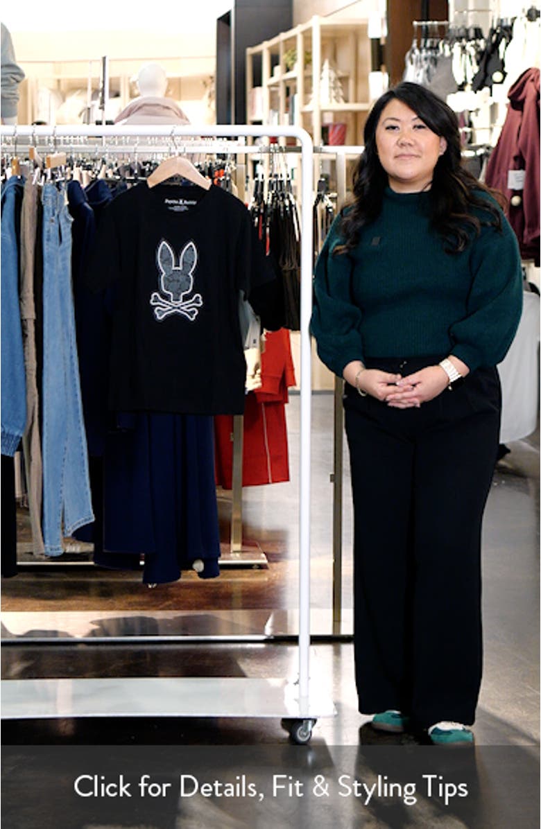 Kids' Rowen Embroidered Pima Cotton Graphic T-Shirt, sales video thumbnail