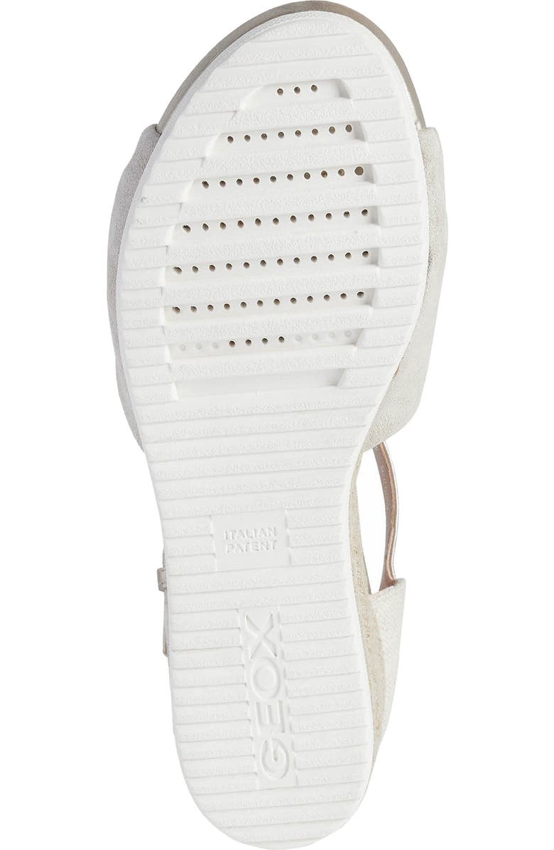 Geox Ischia Corda Espadrille Wedge Sandal, Alternate, color,