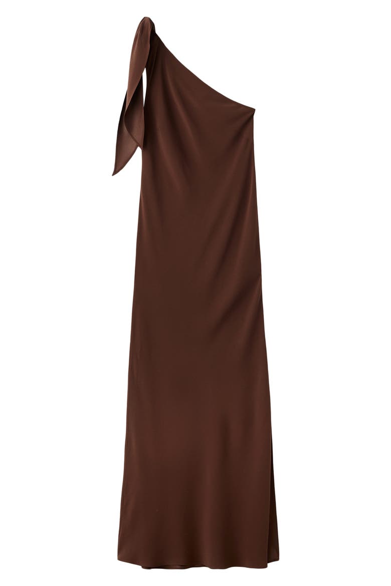 Asymmetric A-Line Dress, Main, color, BURNT ORANGE
