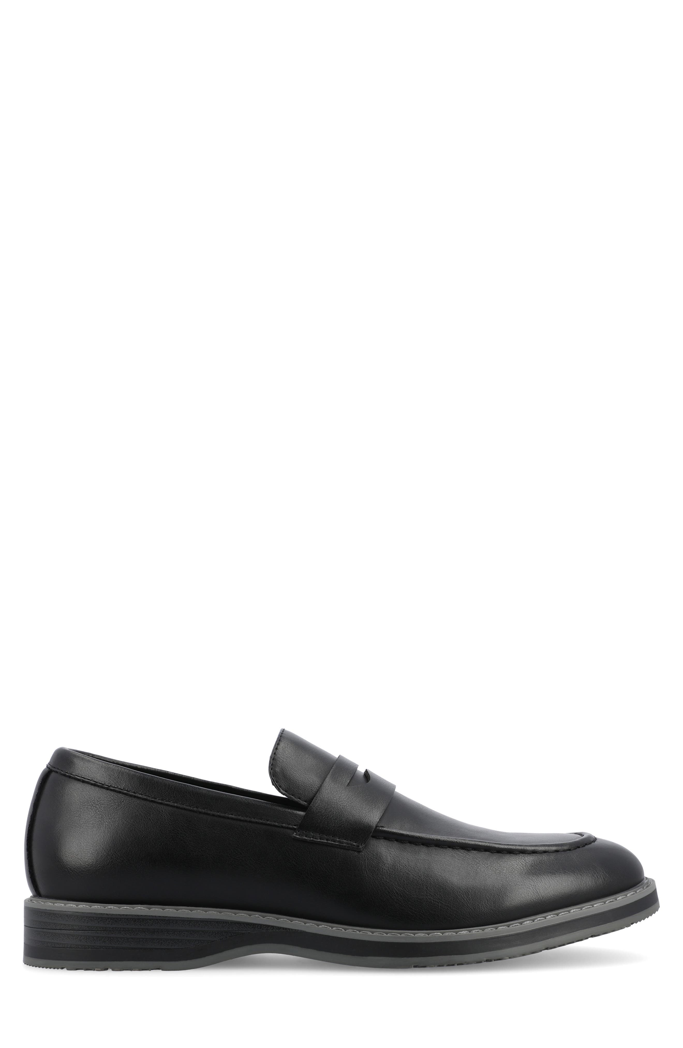 Kahlil Tru Comfort Penny Loafer, Alternate, color, BLACK
