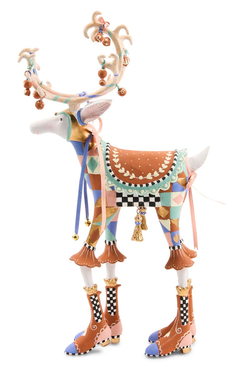Patience Brewster 2026 Annual Reindeer Statue, Alternate, color, MULTI