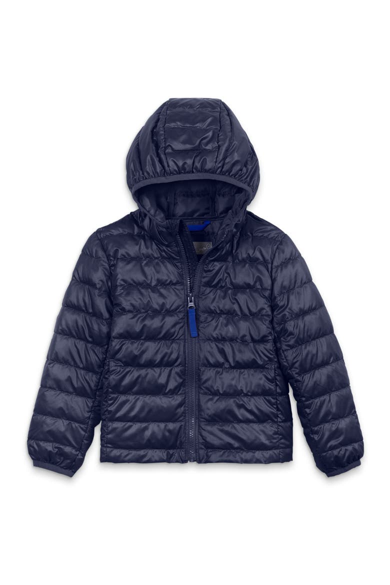 Kids' Lightweight Water Repellent Puffer Jacket, Main, color, NAVY