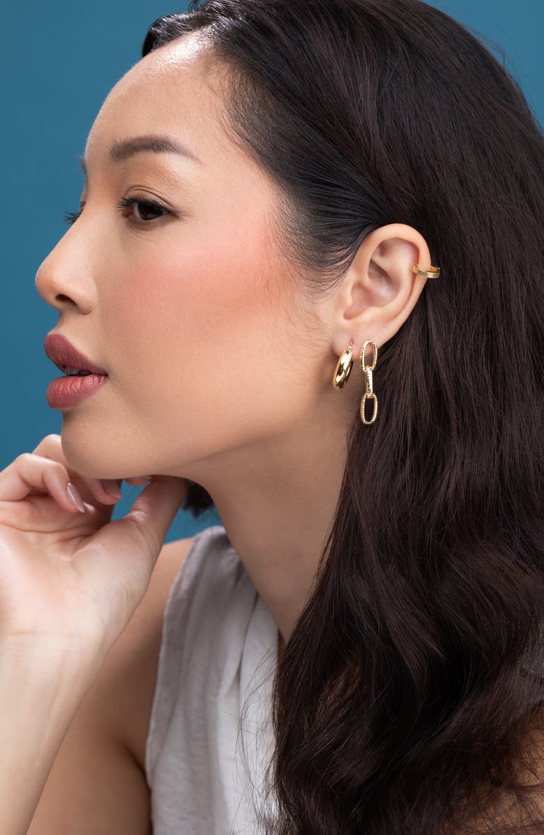 Bony Levy 14K Gold Chain Drop Earrings, Alternate, color, 14K Yellow Gold