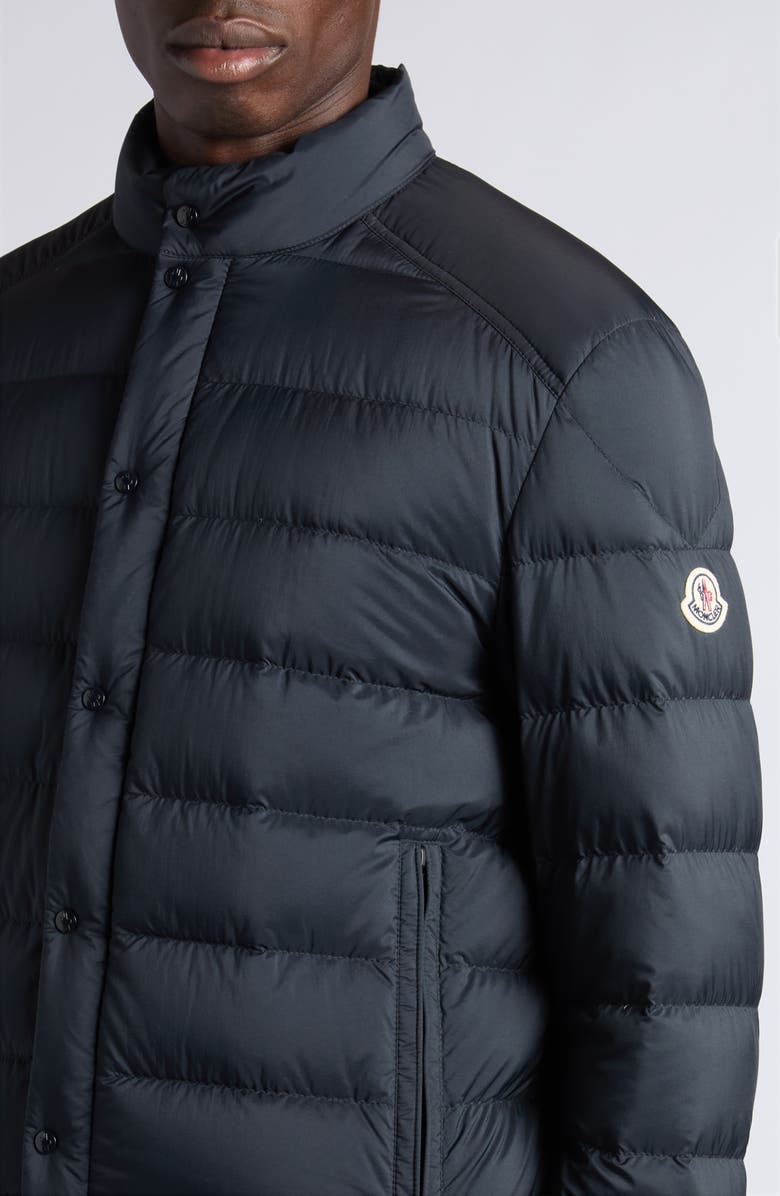 Moncler Selves Water Repellent Nylon Puffer Jacket, Alternate, color, Obsidian Blue