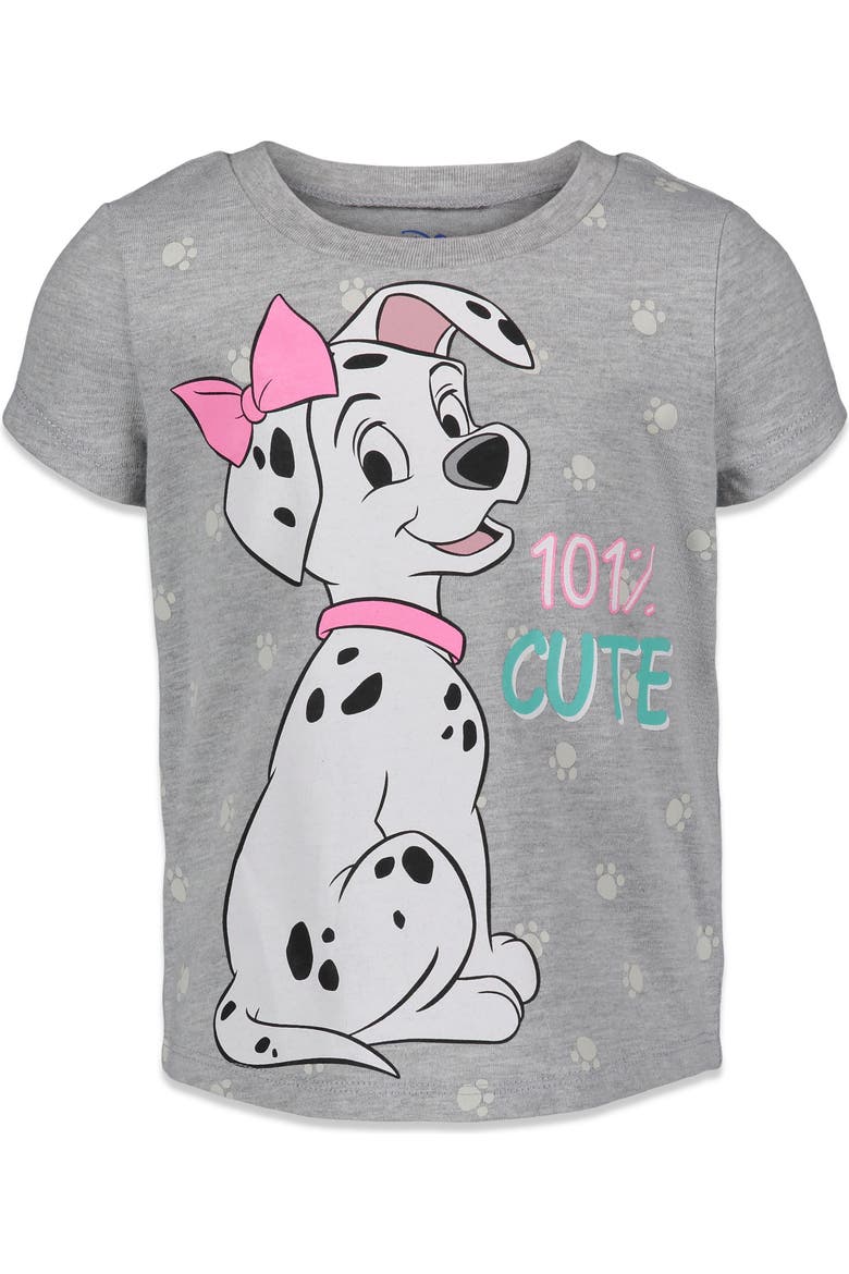 3-Pack Glitter T-Shirts, Alternate, color, Pink White Grey
