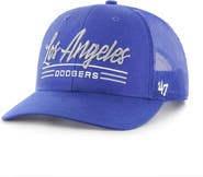 '47 Men's '47 Royal Los Angeles Dodgers Garner Trucker Adjustable Hat
