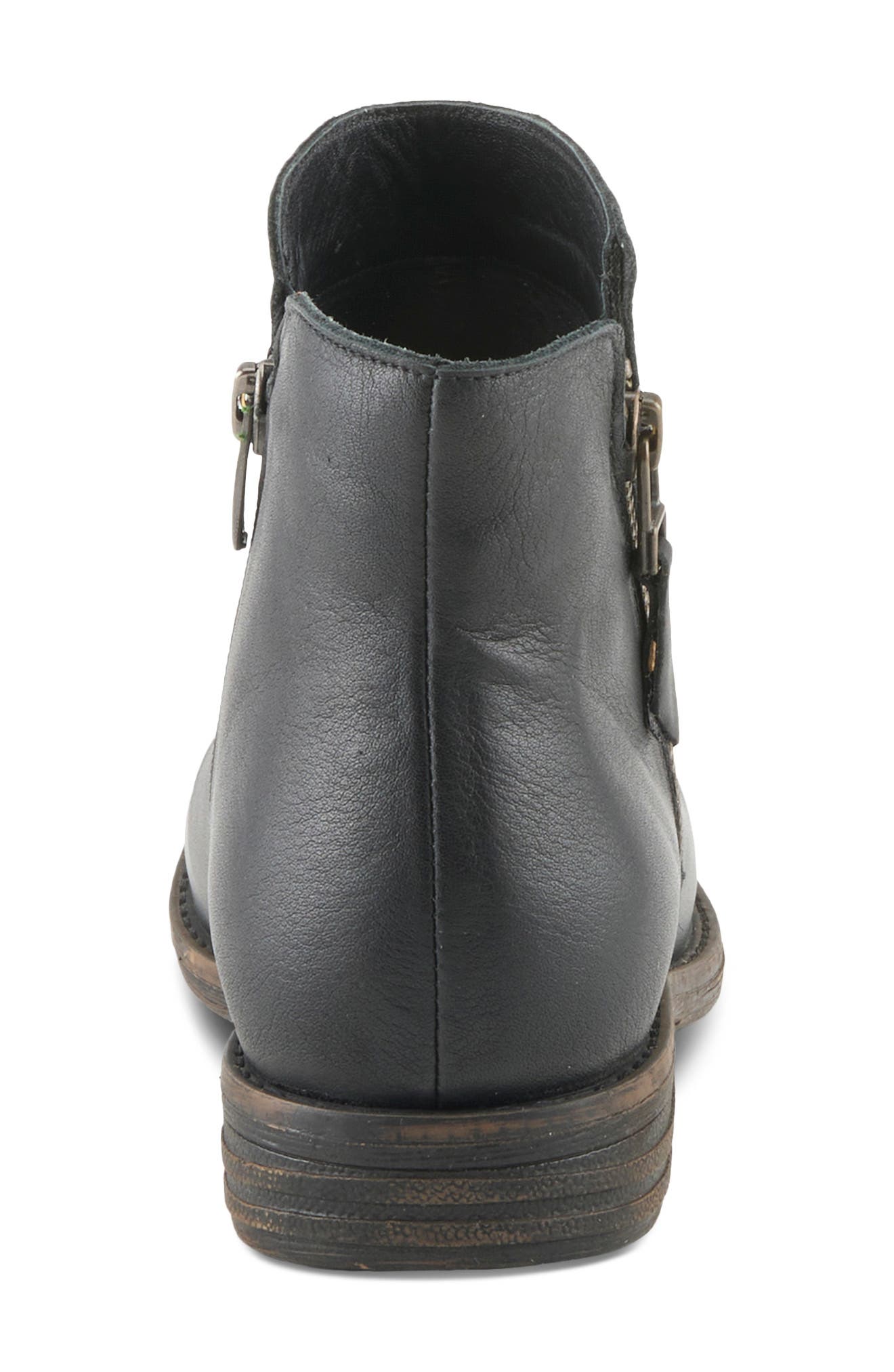 Spring Step Marquis Short Boot, Alternate, color, Black