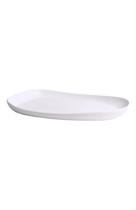 Stoneware Long Serving Platter