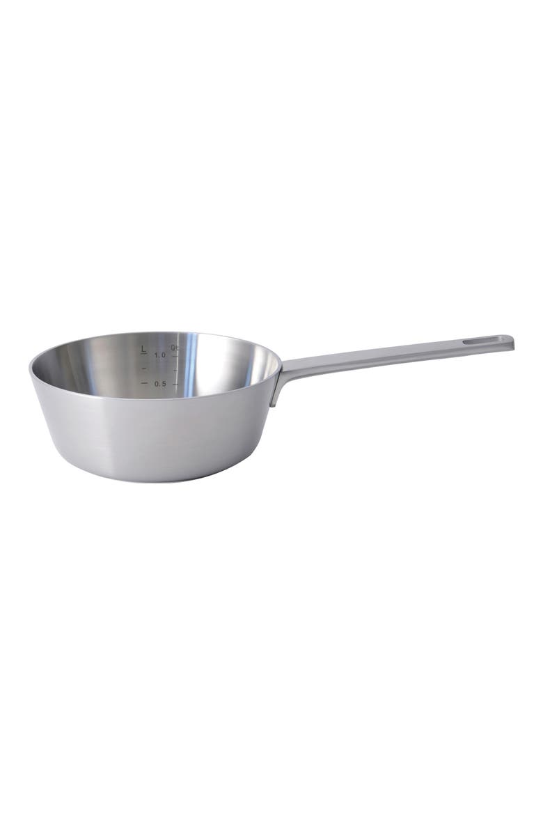 Ron 1.4-Quart Conical Saucepan, Main, color, SILVER